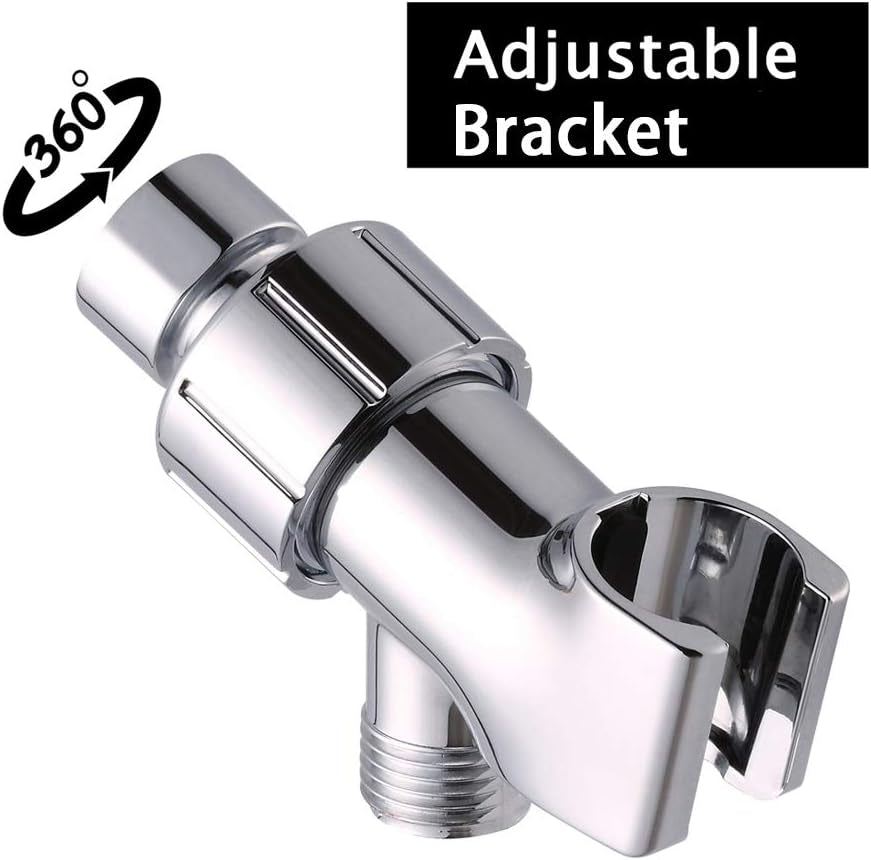Handheld Shower Head with Hose – Shower Wand with 4.9 Ft Long Hose, 5 Mode Detachable Stainless Steel Design – Rust Resistant 360° Rotating Head for Showering, Bathroom Cleaning & Pet Bathing