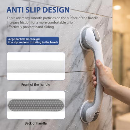 Suction Shower Grab Bar — Tool-Free Safety Handle